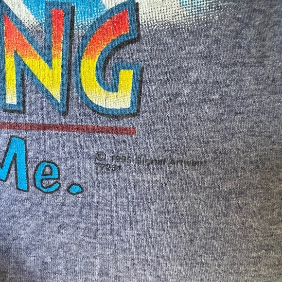 Men’s vintage 1995 Signal art wear Tasmanian devil at my age tank top - Picture 4 of 16